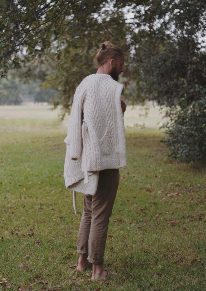 Hand Knit Wool Sweater
